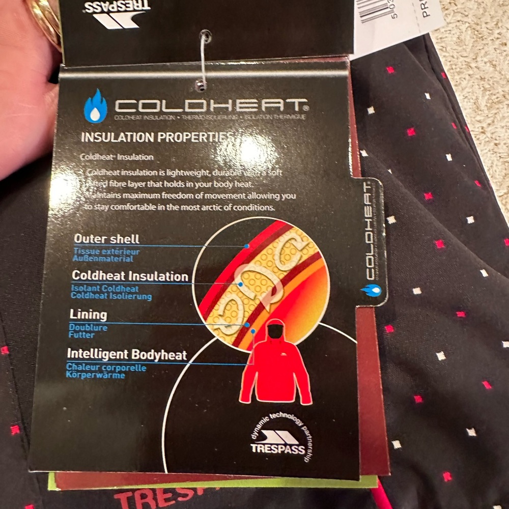 NWOT Trespass Technical Performance TP75 Jacket - Picture 16 of 16